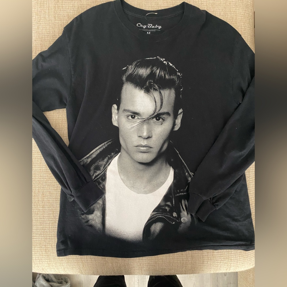 Johnny Depp long sleeve top